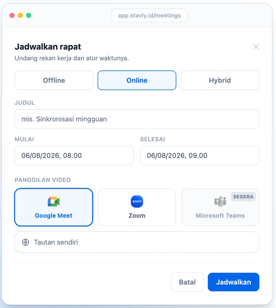 Screenshot of Stavly
